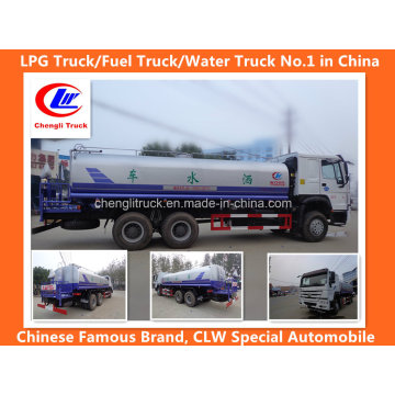 Sinotruk HOWO Disel Combustível 6X4 Caminhão de água Caminhão de tanque de água Caminhão de água Sprilkling